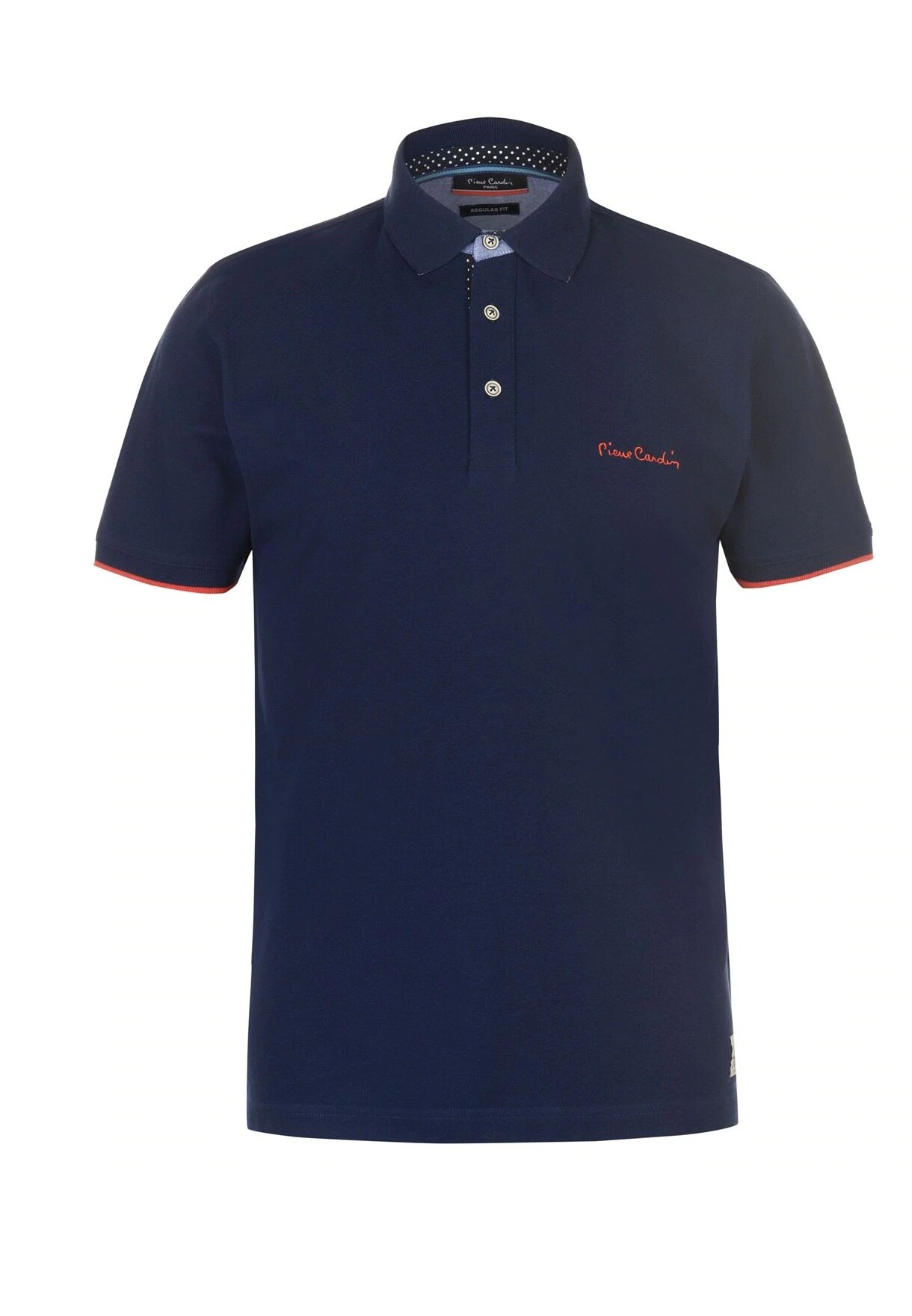 Tricou polo pentru barbati, Pierre Cardin, Bumbac, Albastru inchis, Albastru inchis, S