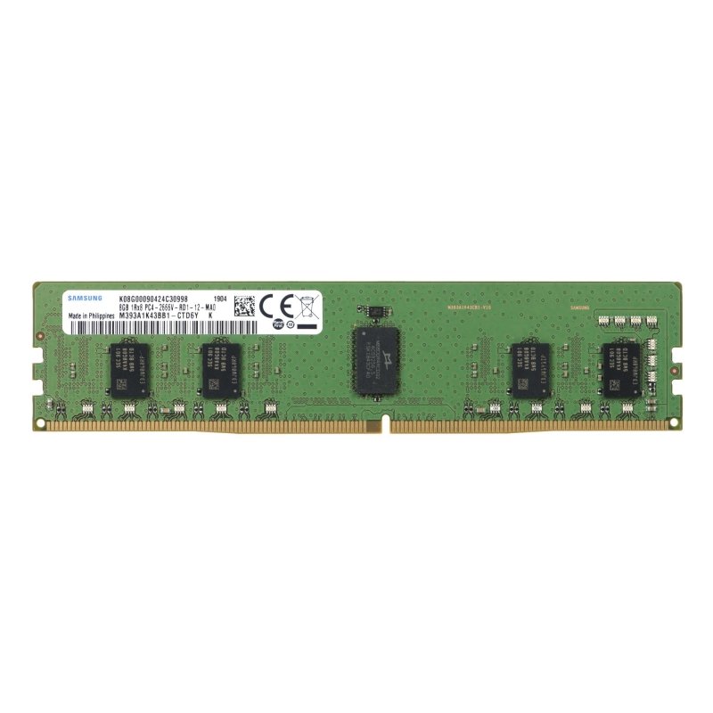 Memorie server Samsung 8Gb, 2666 MHz, 1Rx8 PC4, ECC, CL19 - eMAG.ro