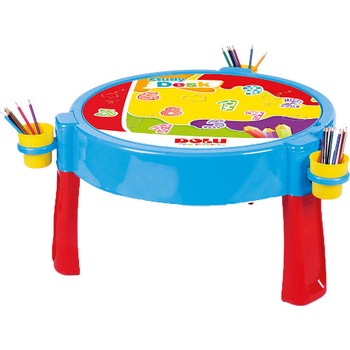 Masuta Dolu de Activitati cu 100 Cuburi de Construit Masuta Dolu de Activitati cu 100 Cuburi de Construit