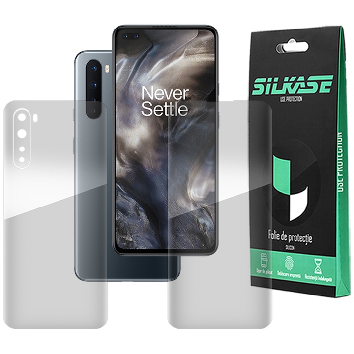 2 db SILKASE fólia készlet OnePlus Nordhoz, telefonvédő, megújuló szilikon