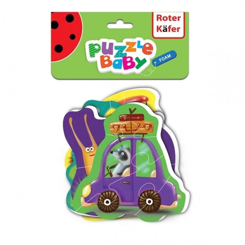 Set baby puzzle Roter Kafer, imagini, RK6010-02, 12 piese
