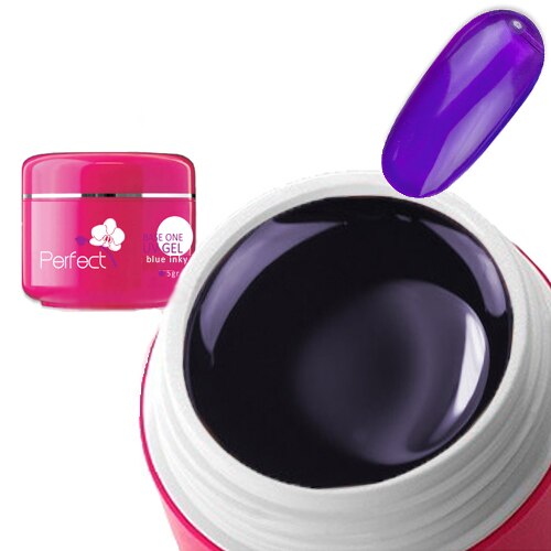 Gel Uv Unghii Color Blue Inky