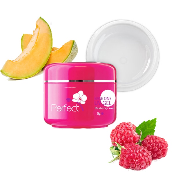 Gel Uv 3in1 Transparent Cu aroma de Pepene si Zmeura 15gr