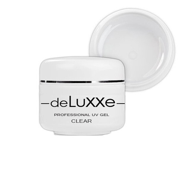 Gel Uv 3in1 Unghii Transparent Deluxxe 5gr