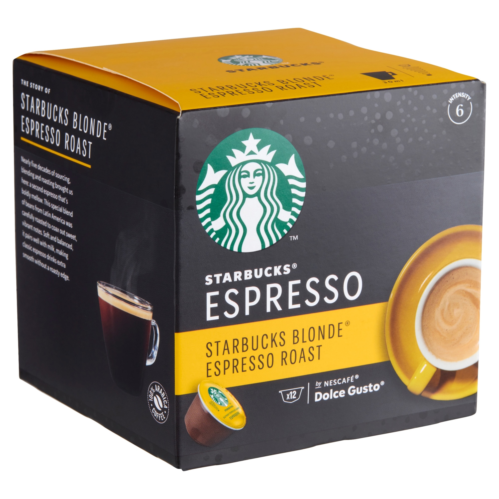 Nescaf Dolce Gusto Starbucks Espresso Blonde Roast kapszul s k v 12 db