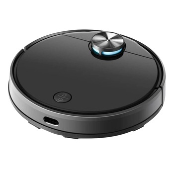 Robot de aspirare Viomi V3, Wi-Fi, Navigatie laser LSD, Mop, Bariere virtuale, Compatibil cu MiHome, 40W, Baterie: Li-ion, 4900mAh, Negru Robot de aspirare Viomi V3, Wi-Fi, Navigatie laser LSD, Mop, Bariere virtuale, Compatibil cu MiHome, 40W, Baterie: Li-ion, 4900mAh, Negru