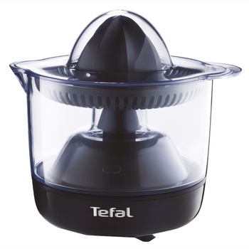 Storcator de citrice Tefal Equinox ZP12E838 25W, 450ml, oprire automata, negru Storcator de citrice Tefal Equinox ZP12E838 25W, 450ml, oprire automata, negru