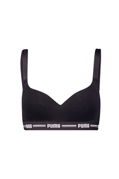 Puma, Bustiera din amestec de modal cu burete, Negru Puma, Bustiera din amestec de modal cu burete, Negru
