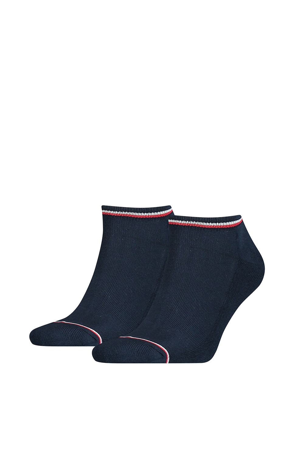 Tommy Hilfiger, Set de sosete scurte cu terminatie constrastanta - 2 perechi