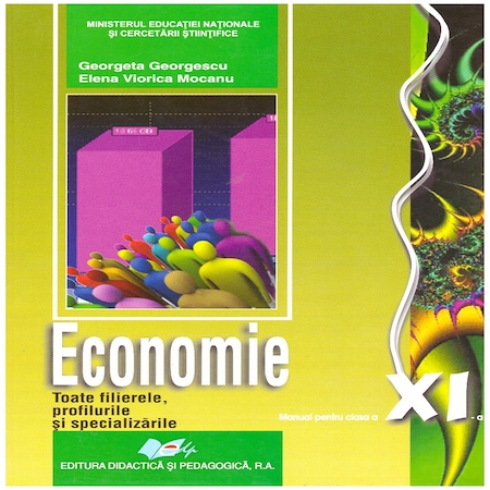 Economie Manual Pentru Clasa A Xi A Editura Didactica Si Pedagogica 192 Pagini Emag Ro