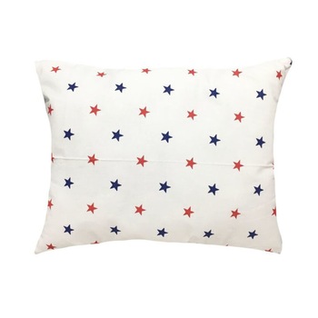 Perna, stelute rosii cu bluemarin, 40x40cm Perna, stelute rosii cu bluemarin, 40x40cm