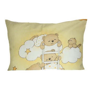 Perna, Ursuletul somnoros galben, 30x40cm Perna, Ursuletul somnoros galben, 30x40cm