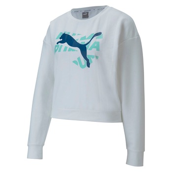 Bluza Puma Modern Sports Crew 58353902 Femei, Alb Bluza Puma Modern Sports Crew 58353902 Femei, Alb