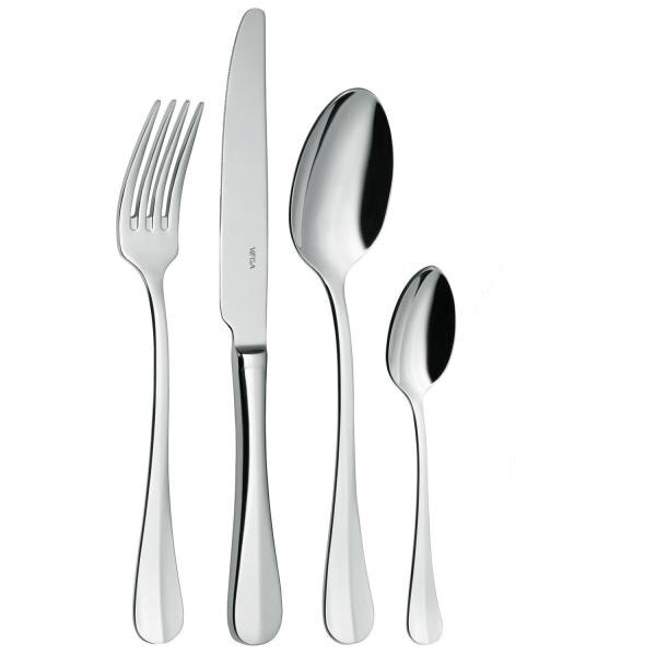 Set tacamuri CS Baguette, inox 18/10, 24 piese