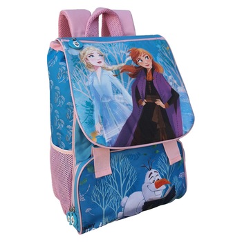 Ghiozdan Frozen extensibil Albastru/Roz 40x29x27 cm Ghiozdan Frozen extensibil Albastru/Roz 40x29x27 cm
