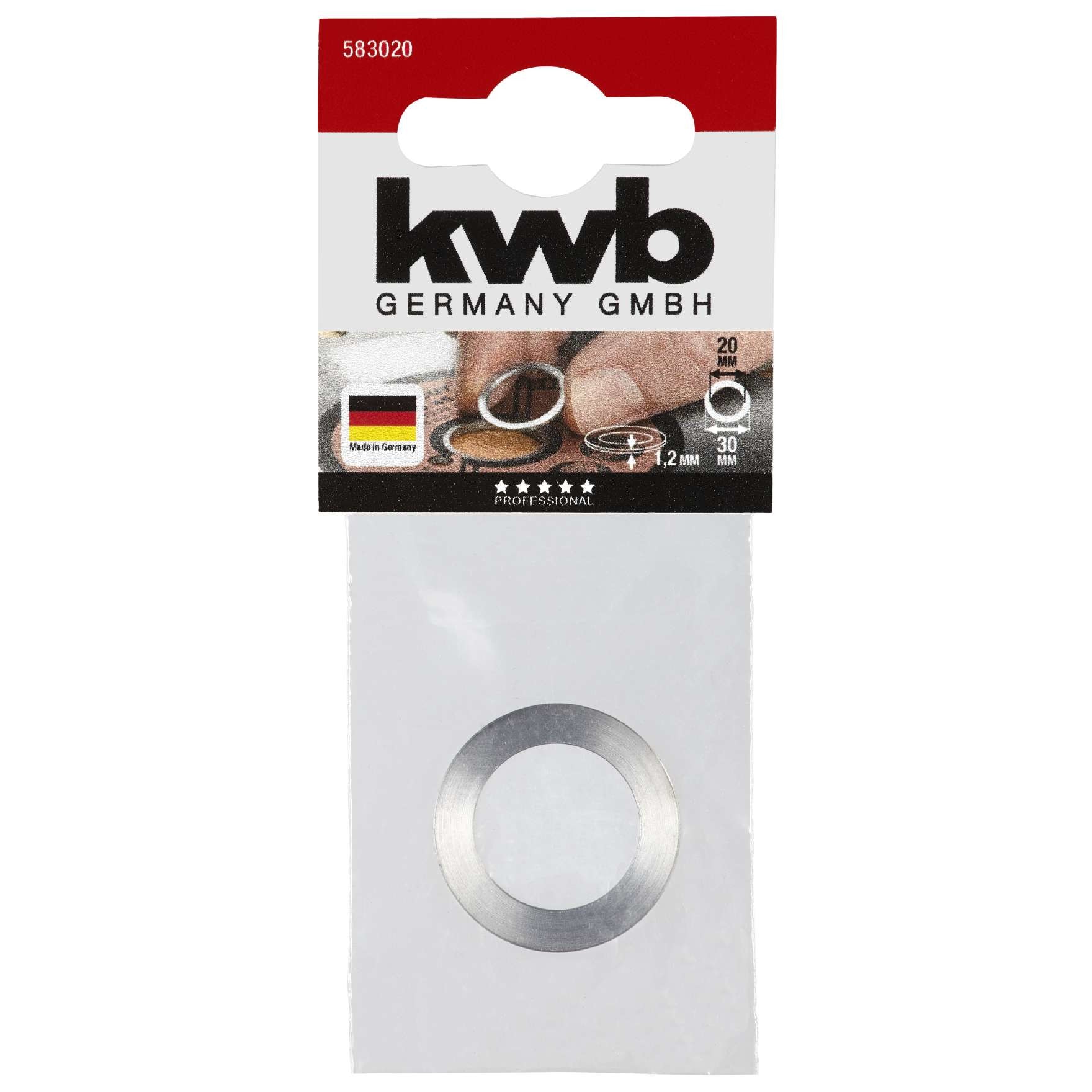 Bucsa reductie disc circular Ø 30-20mm, KWB Professional