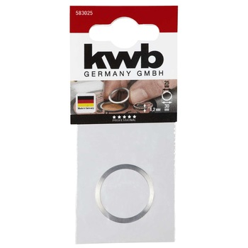 Bucsa reductie disc circular Ø 30-25mm, KWB Professional Bucsa reductie disc circular Ø 30-25mm, KWB Professional