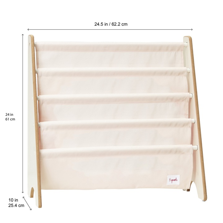 Raft organizator de carti pentru copii, Leu, 3 Sprouts