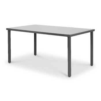 Masa gradina, otel si sticla, culoare gri, 150 x 90 x 72 cm Dallas Masa gradina, otel si sticla, culoare gri, 150 x 90 x 72 cm Dallas