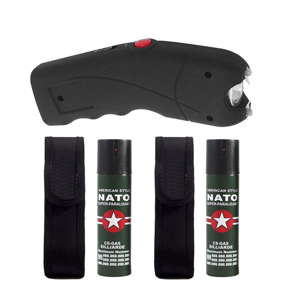 Set electrosoc TW 309, 2.5 mil V, 12 cm si doua sprayuri NATO