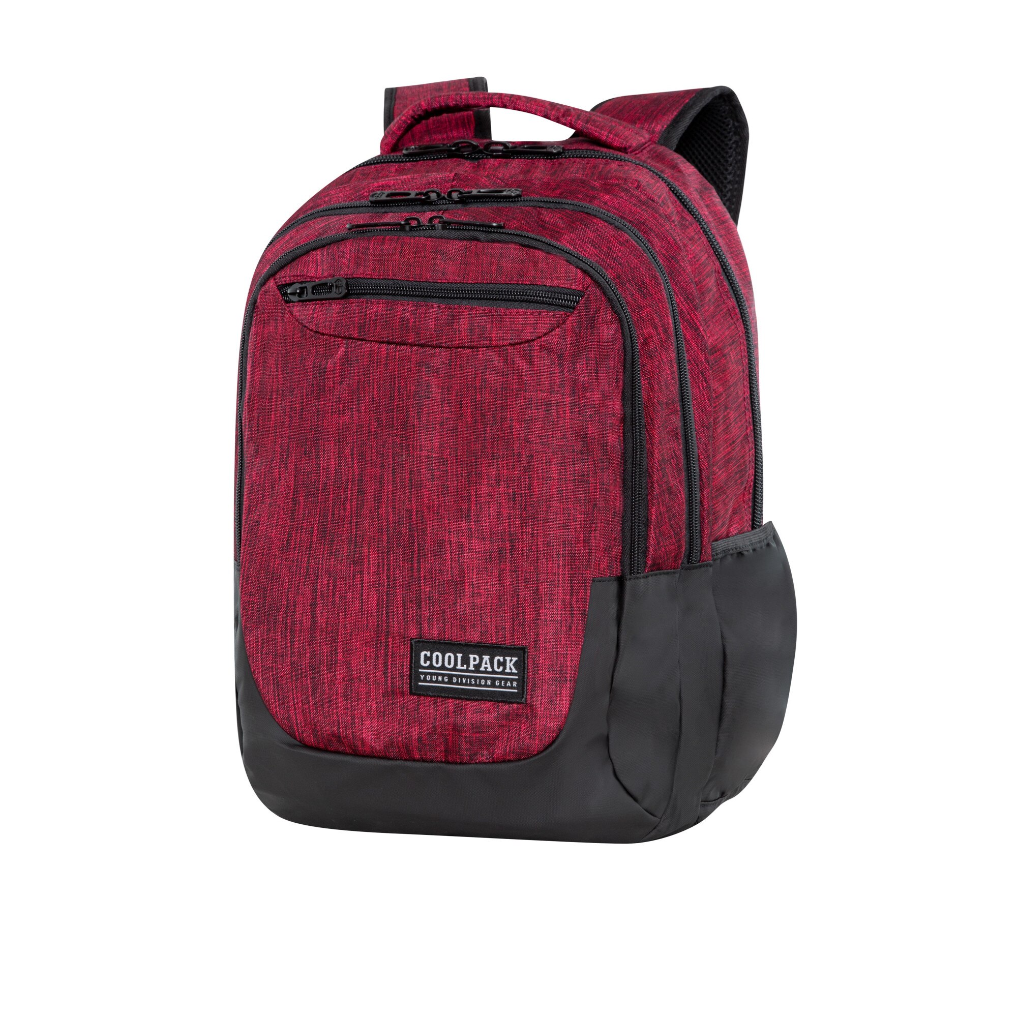 Ghiozdan scoala Cool Pack Soul Snow Red, rosu, 32x44.5x19