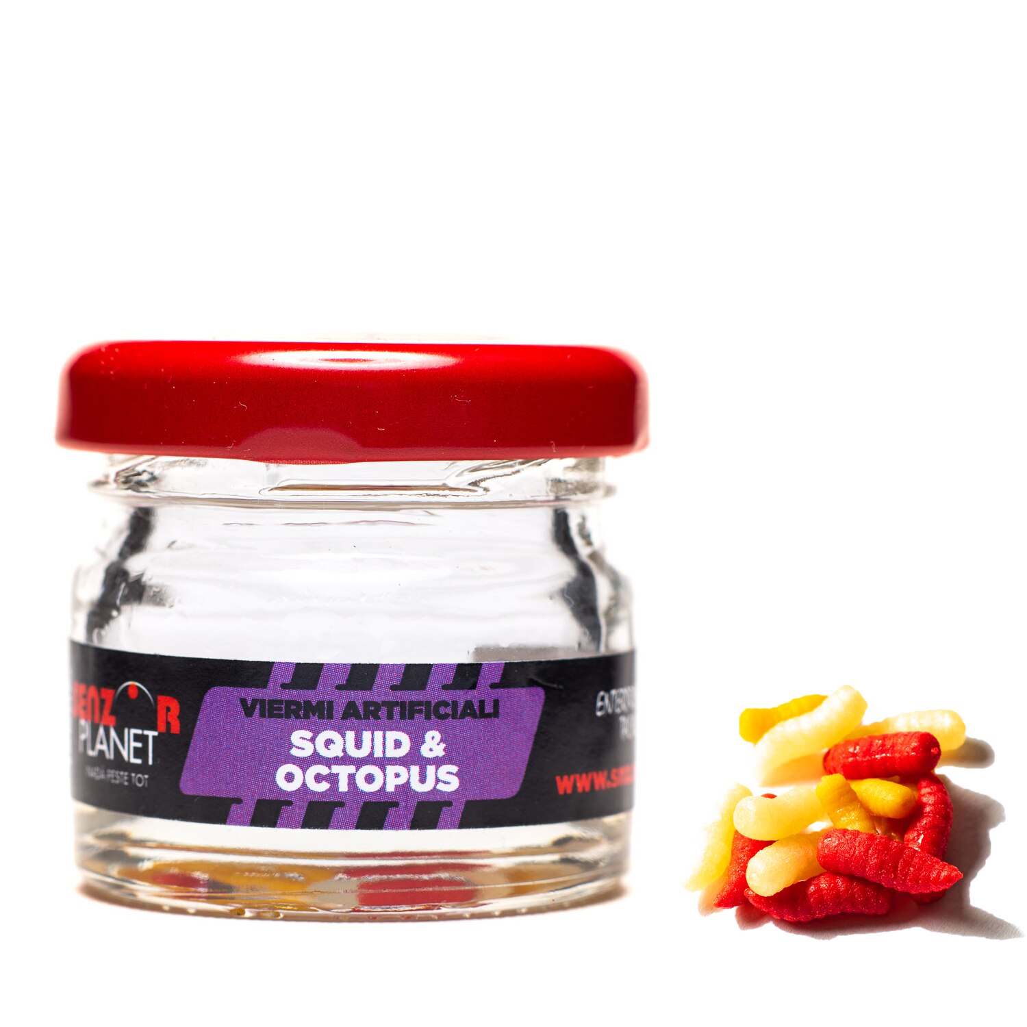 Momeala Viermi Artificiali, Aroma Squid & Octopus