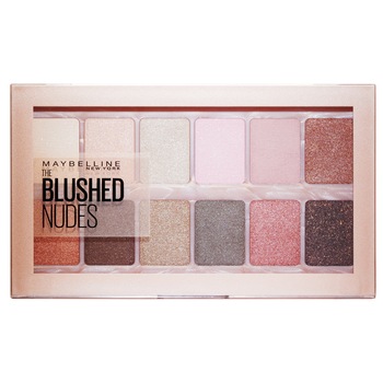 Paleta de farduri Maybelline New York The Blushed Nudes, 9.6 g Paleta de farduri Maybelline New York The Blushed Nudes, 9.6 g