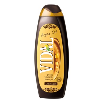 Gel de dus Vidal Argan Oil, 500ml Gel de dus Vidal Argan Oil, 500ml