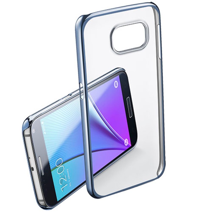 Husa Capac Spate CELLULARLINE pentru Samsung Galaxy Ace 2, Albastru