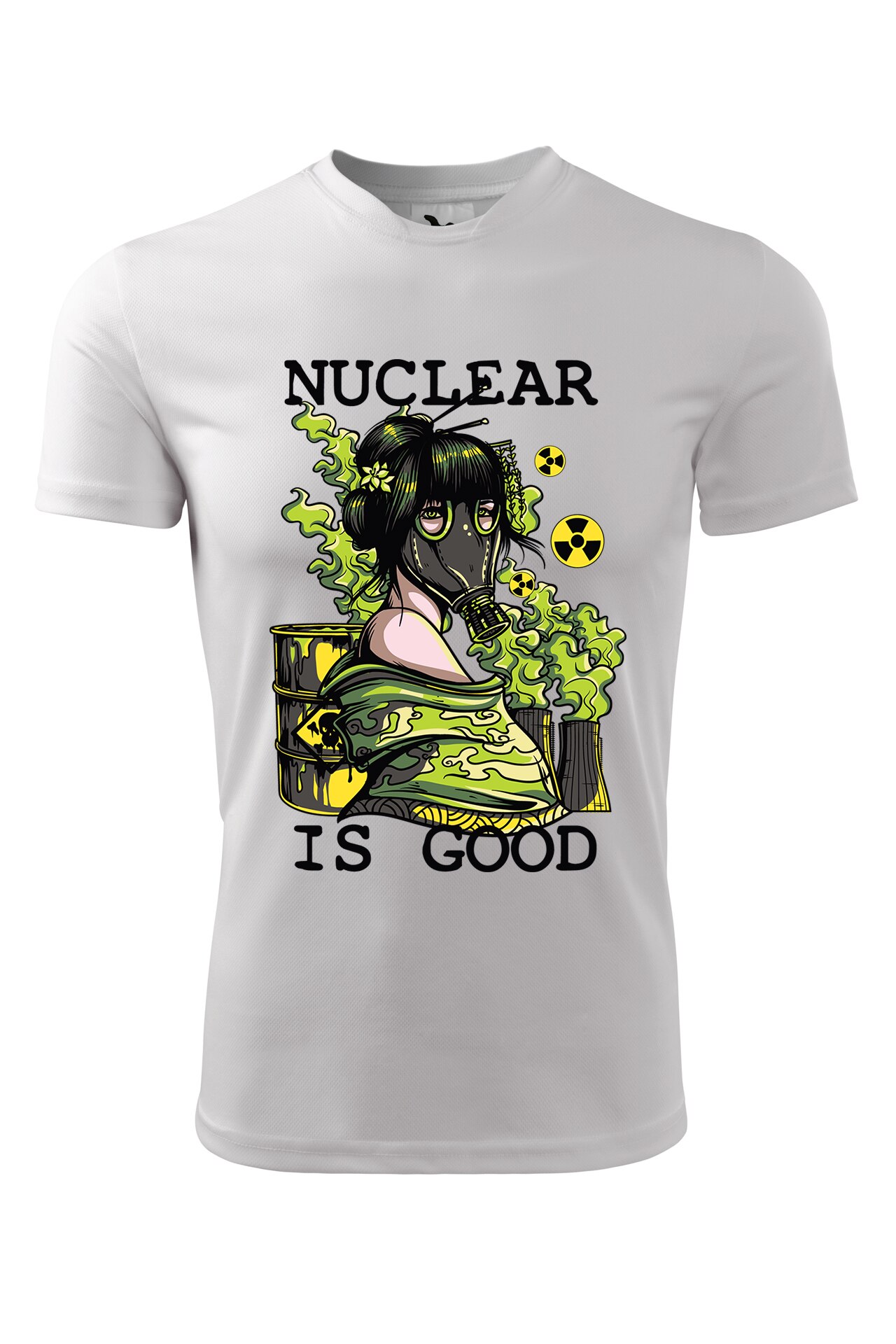 Tricou personalizat, Nuclear, Adler, Alb