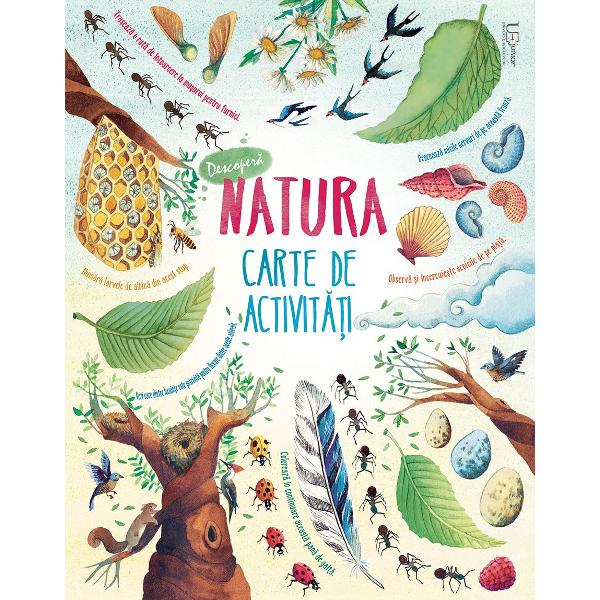 Decopera natura. Carte de activitati Usborne