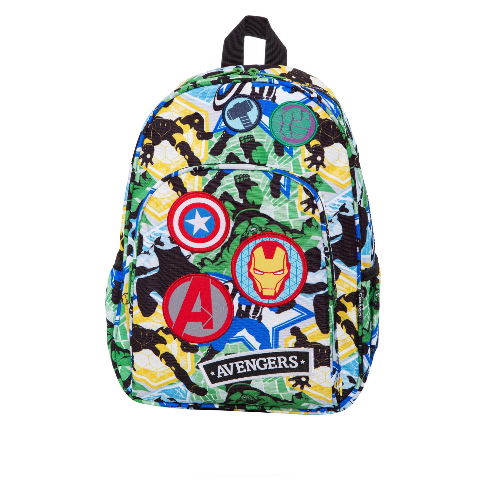 Rucsac gradinita Cool Pack Toby Avengers Badges, Multicolor, 26x3 x12