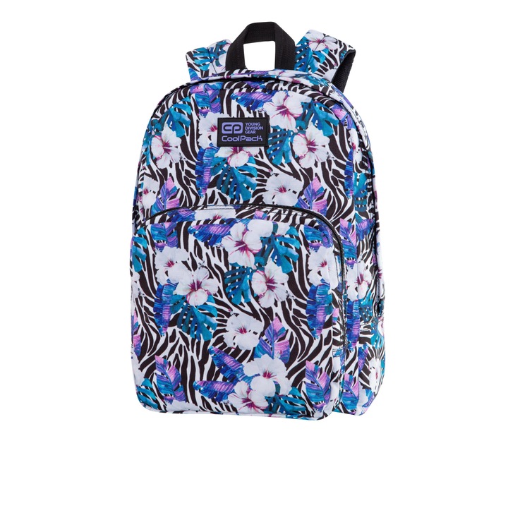 Iskolatáska Cool Pack Ohio Flower Zebra, Multicolor, 42x49x11