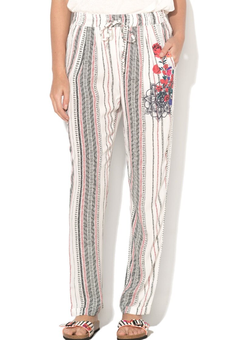 Pantaloni, Desigual 72P2YH9, Multicolor