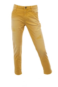 Pantaloni, Desigual 73P2JC9, Galben mustar Pantaloni, Desigual 73P2JC9, Galben mustar