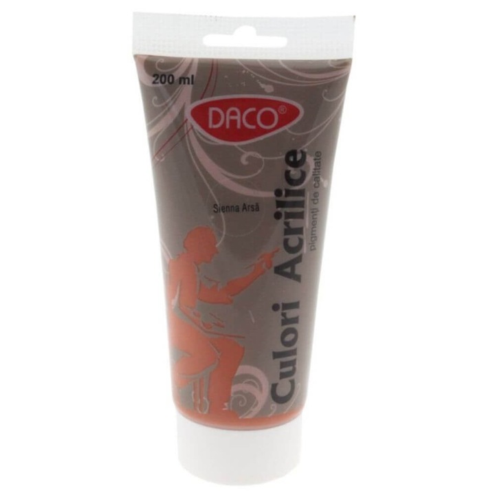 Vopsea Acril DACO Siena Arsa, 200 ml