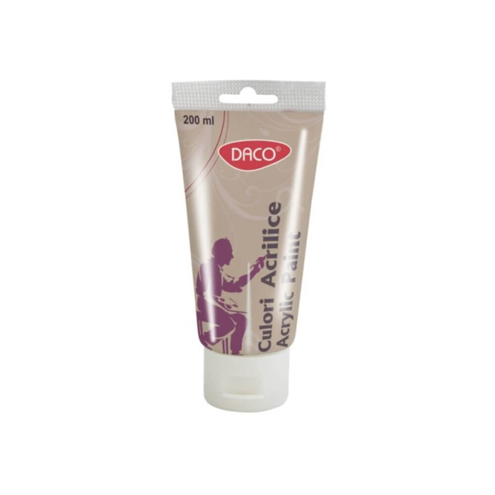 Vopsea Acril DACO Rosu Metalizat, 200 ml