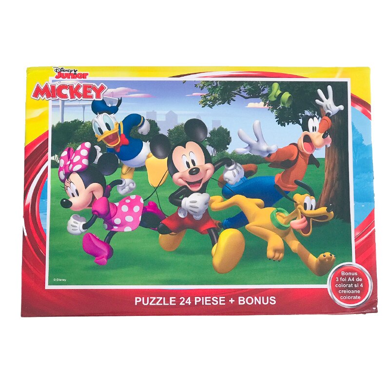 Puzzle 24 piese + Bonus Mickey