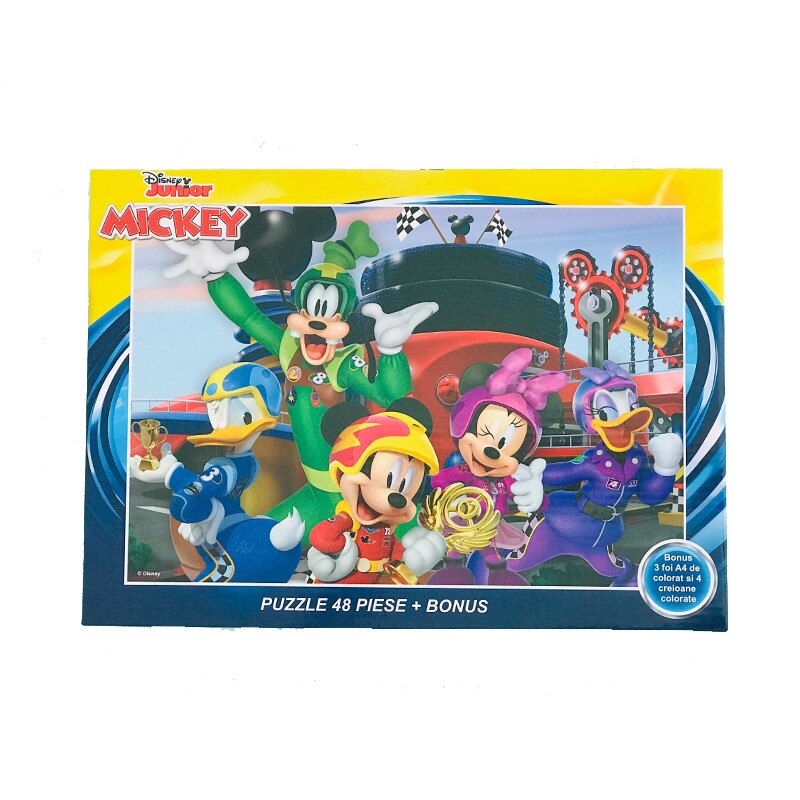 Puzzle 48 piese + Bonus Mickey