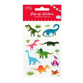 Abtibild - AB126 Pop up Dinozauri DACO Abtibild - AB126 Pop up Dinozauri DACO