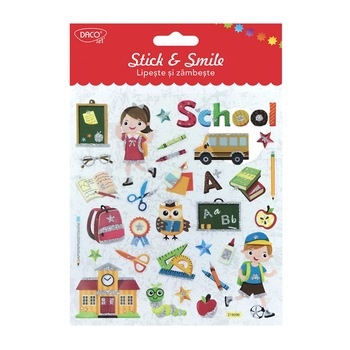 Abtibild - AB115 Scoala Lipeste si zambeste DACO Abtibild - AB115 Scoala Lipeste si zambeste DACO