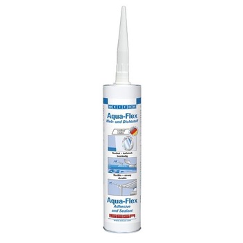 Adeziv si etansant elastic pentru suprafete umede si ude Aqua-Flex MS Polimer , 310 ml, alb Adeziv si etansant elastic pentru suprafete umede si ude Aqua-Flex MS Polimer , 310 ml, alb
