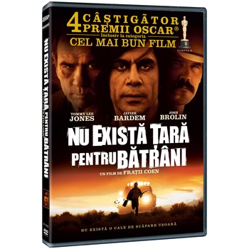Nu exista tara pentru batrani/ No country for old men, DVD Nu exista tara pentru batrani/ No country for old men, DVD