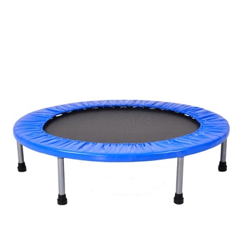 Trambulina copii pentru interior NOVOKIDS™ My First Trampoline, Diametru 96 cm, 38 inch, Maxim 100 kg, 30 de arcuri, Albastru Trambulina copii pentru interior NOVOKIDS™ My First Trampoline, Diametru 96 cm, 38 inch, Maxim 100 kg, 30 de arcuri, Albastru