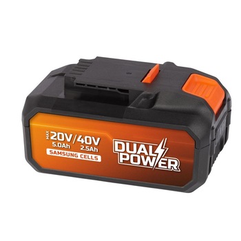 Acumulator Powerplus Powdp9037, fabricat de Samsung, 40V, 2.5Ah Acumulator Powerplus Powdp9037, fabricat de Samsung, 40V, 2.5Ah