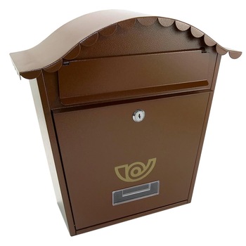 Cutie postala, maro, 36.5x13.5x36.5 cm, Napoleon Cutie postala, maro, 36.5x13.5x36.5 cm, Napoleon