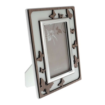 Rama Foto Argintata Stylish Butterflies Rama Foto Argintata Stylish Butterflies