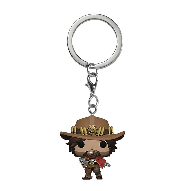 Breloc Funko Pocket Pop Overwatch Mccree Vinyl Figure Keychain