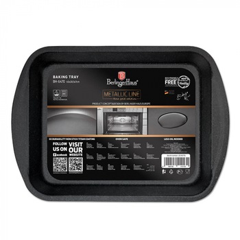 Tava pentru cuptor dreptunghiulara Berlinger House 40X28.5 cm, Moonlight edition, Eco friendly Tava pentru cuptor dreptunghiulara Berlinger House 40X28.5 cm, Moonlight edition, Eco friendly