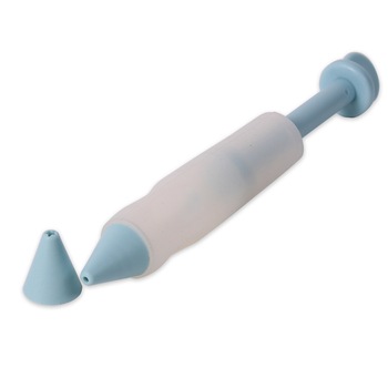 Dispozitiv pentru decorat briose cu 2 duze, Luigi Ferrero Norsk, FR-1708, silicon Dispozitiv pentru decorat briose cu 2 duze, Luigi Ferrero Norsk, FR-1708, silicon